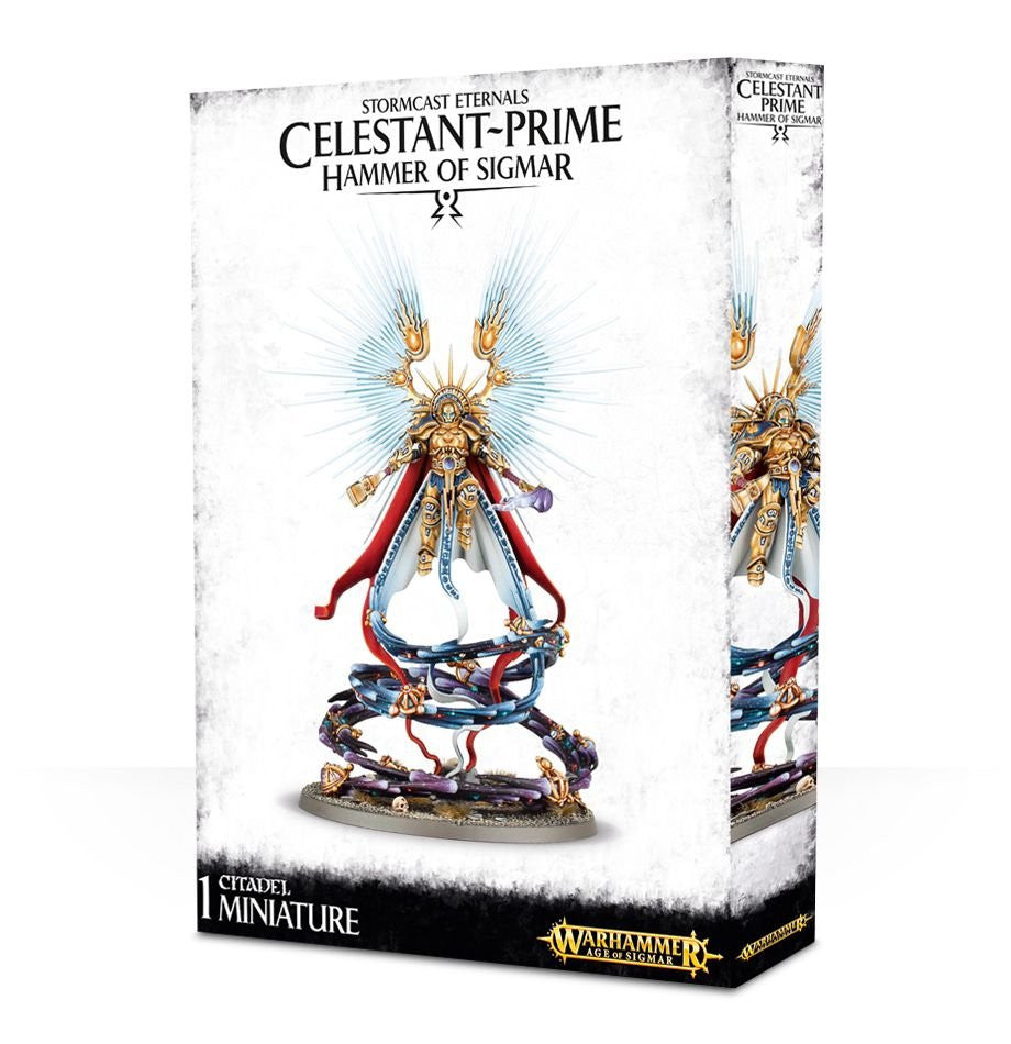 Stormcast Eternals: Celestant-Prime Hammer of Sigmar