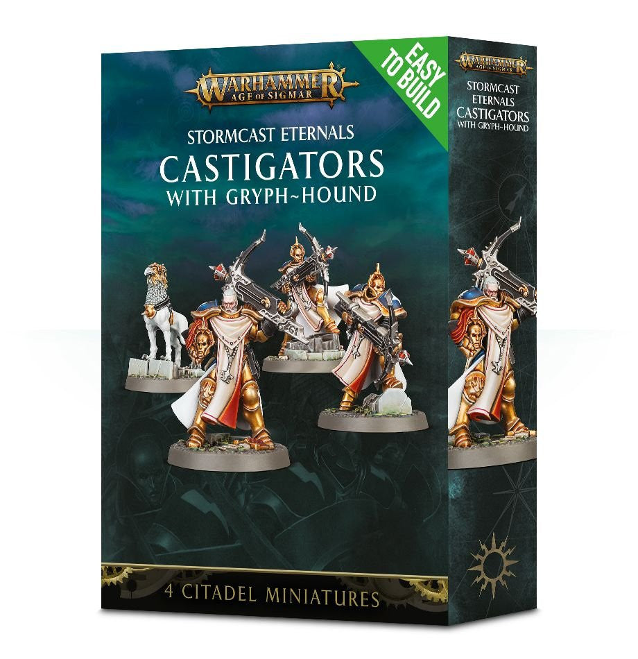 Stormcast Eternals: Castigators With Gryph-Hound (Easy-to-Build)