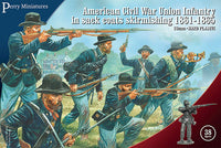 Thumbnail for Perry Miniatures: 28mm American Civil Union Infantry in Sack Coats Skirmishing 1861-1865 (38)
