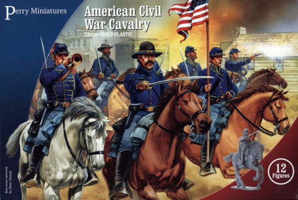 Perry Miniatures: 28mm American Civil War Cavalry (12 Mtd)