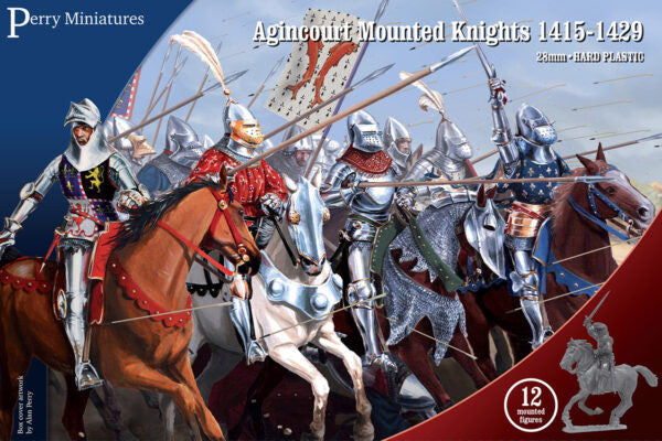 Perry Miniatures: 28mm Agincourt Mounted Knights 1415-1429 (12)