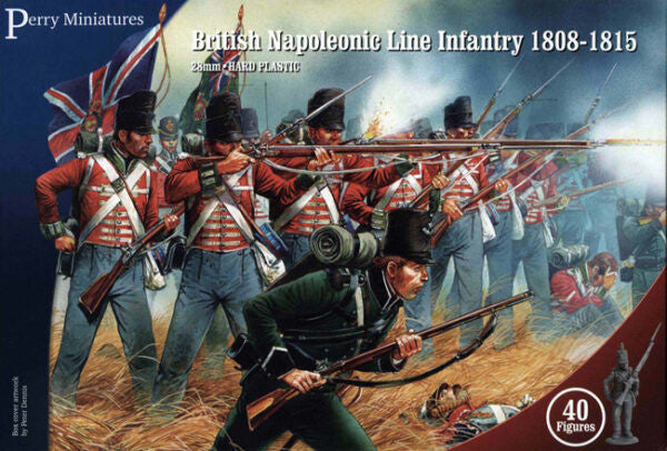 Perry Miniatures: 28mm British Napoleonic Line Infantry 1808-1815 (40)