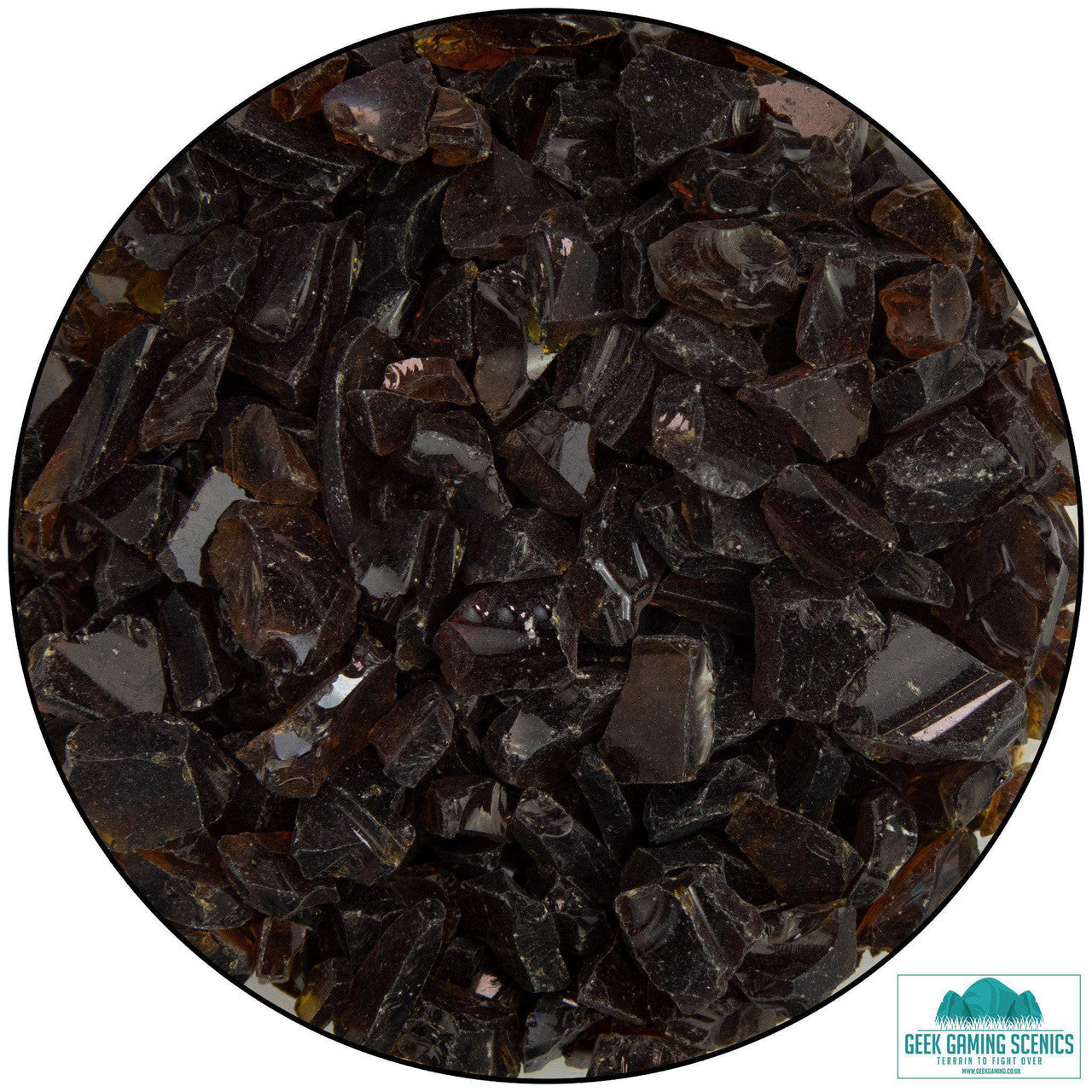 Geek Gaming: Base Ready - Amber Glass Rock 1-10mm