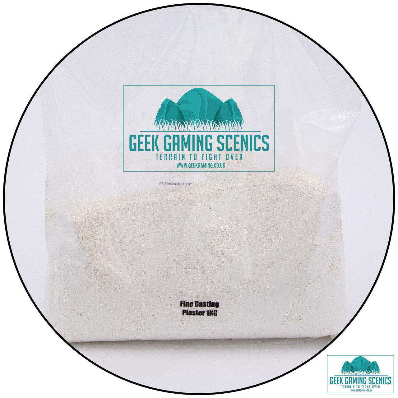 Geek Gaming: Fine Casting Plaster Large (1Kg)