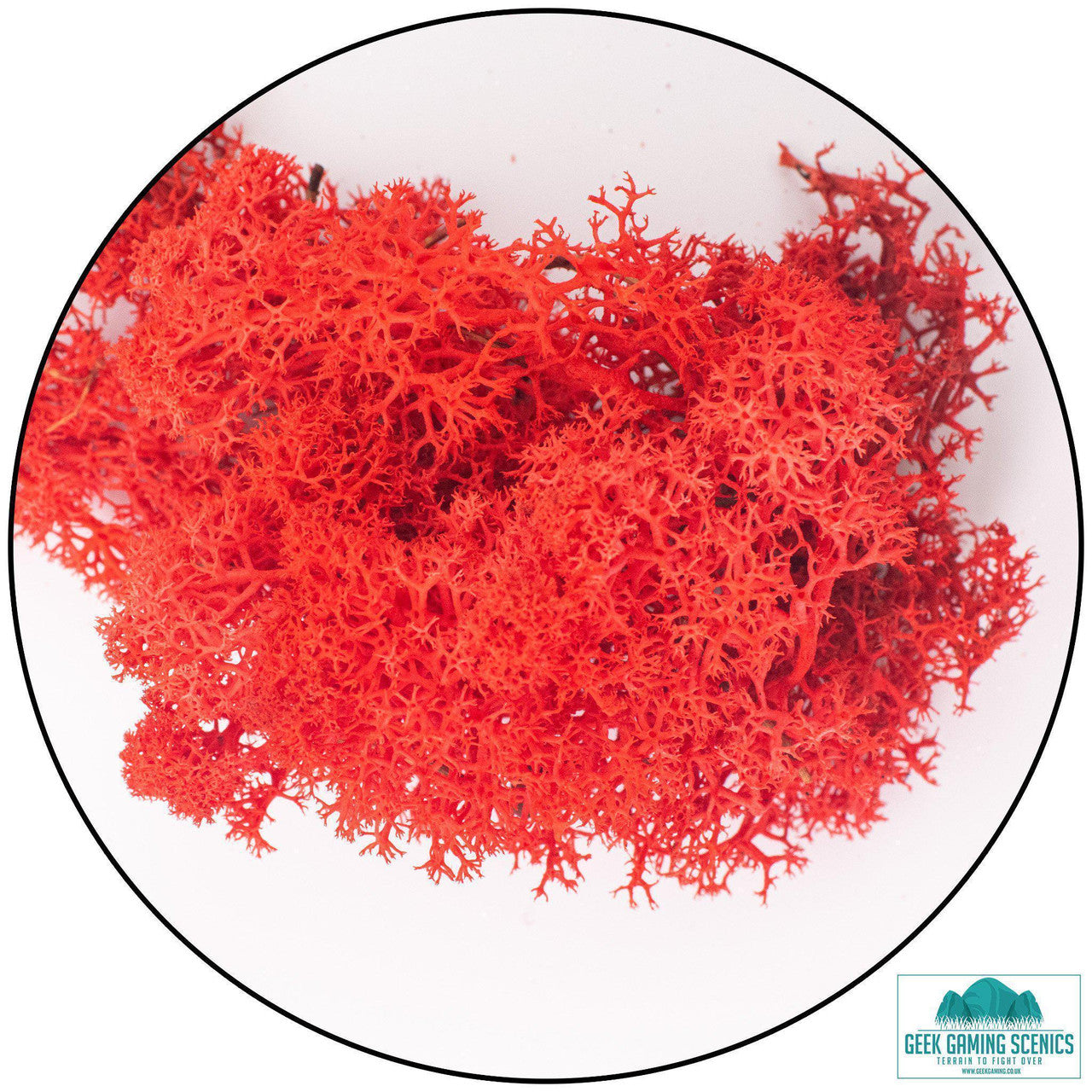 Geek Gaming: Lichen - Reindeer Moss (Icelandic Moss) - Red