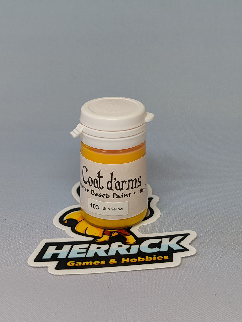 Coat D'arms Paint: Sun Yellow