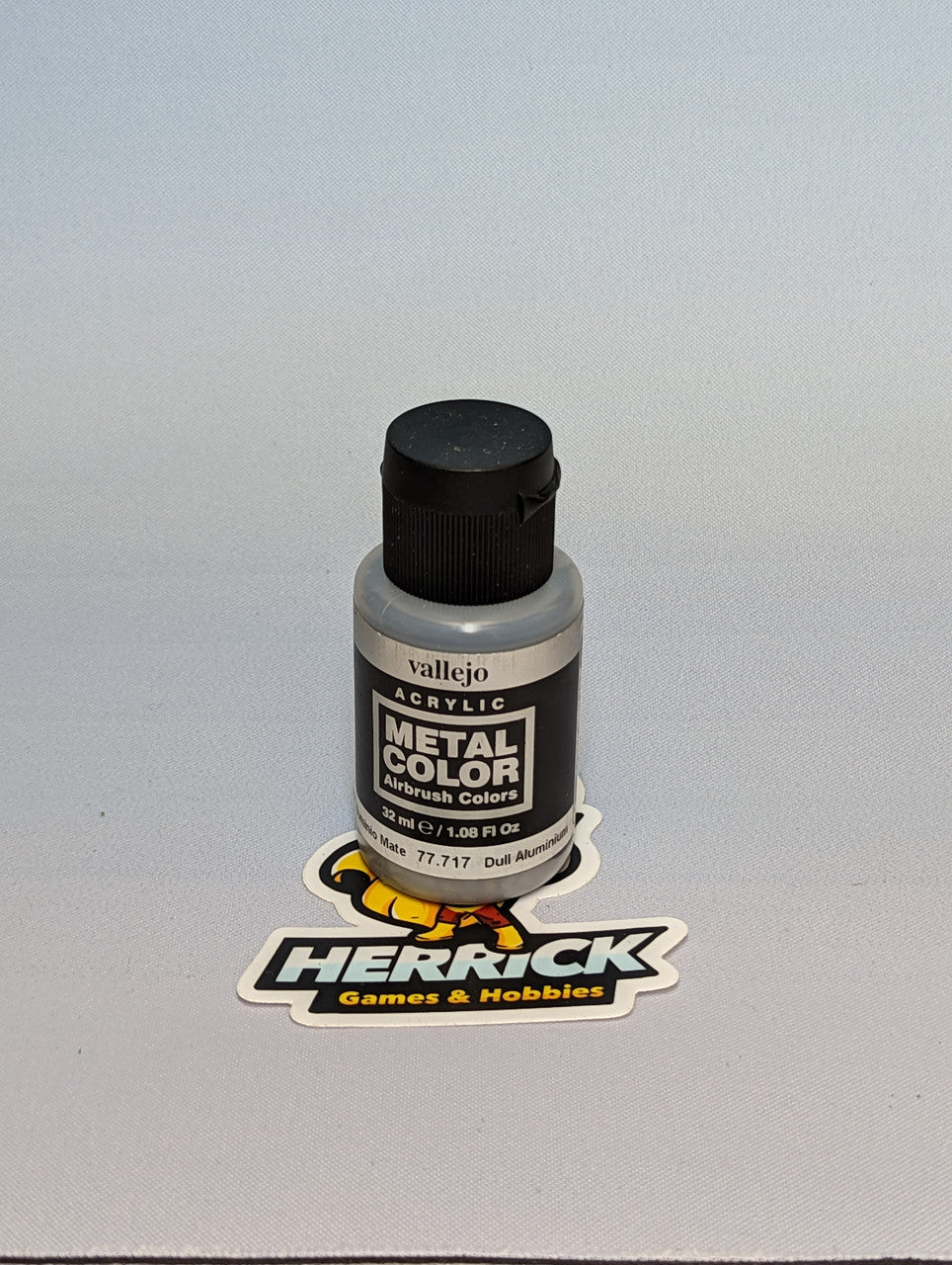 Vallejo: 32ml Bottle Dull Aluminum Metal Color
