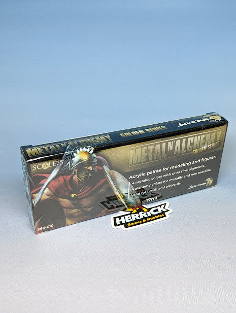 Scale75: Metal'N Alchemy Golden Paint Set