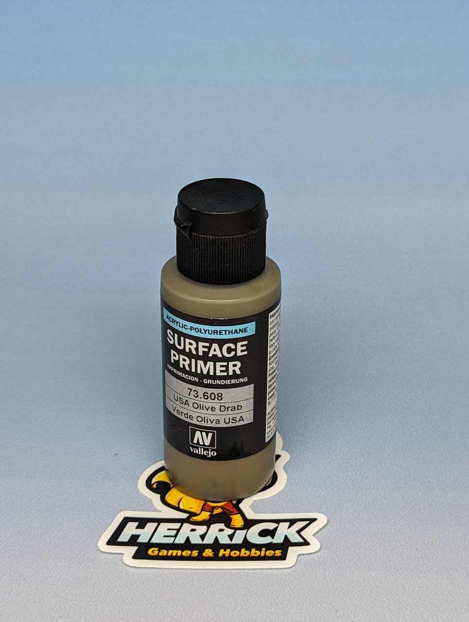 Vallejo: 60ml Bottle UK Olive Drab Surface Primer