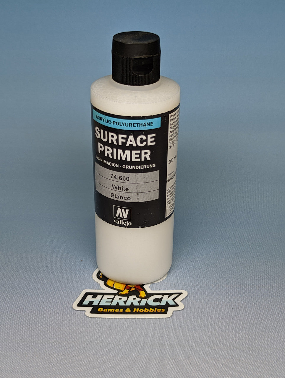Vallejo: 200ml Bottle White Surface Primer