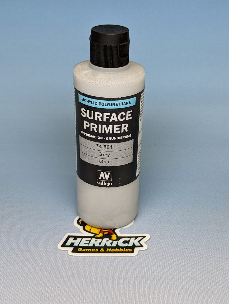Vallejo: 200ml Bottle Grey Surface Primer