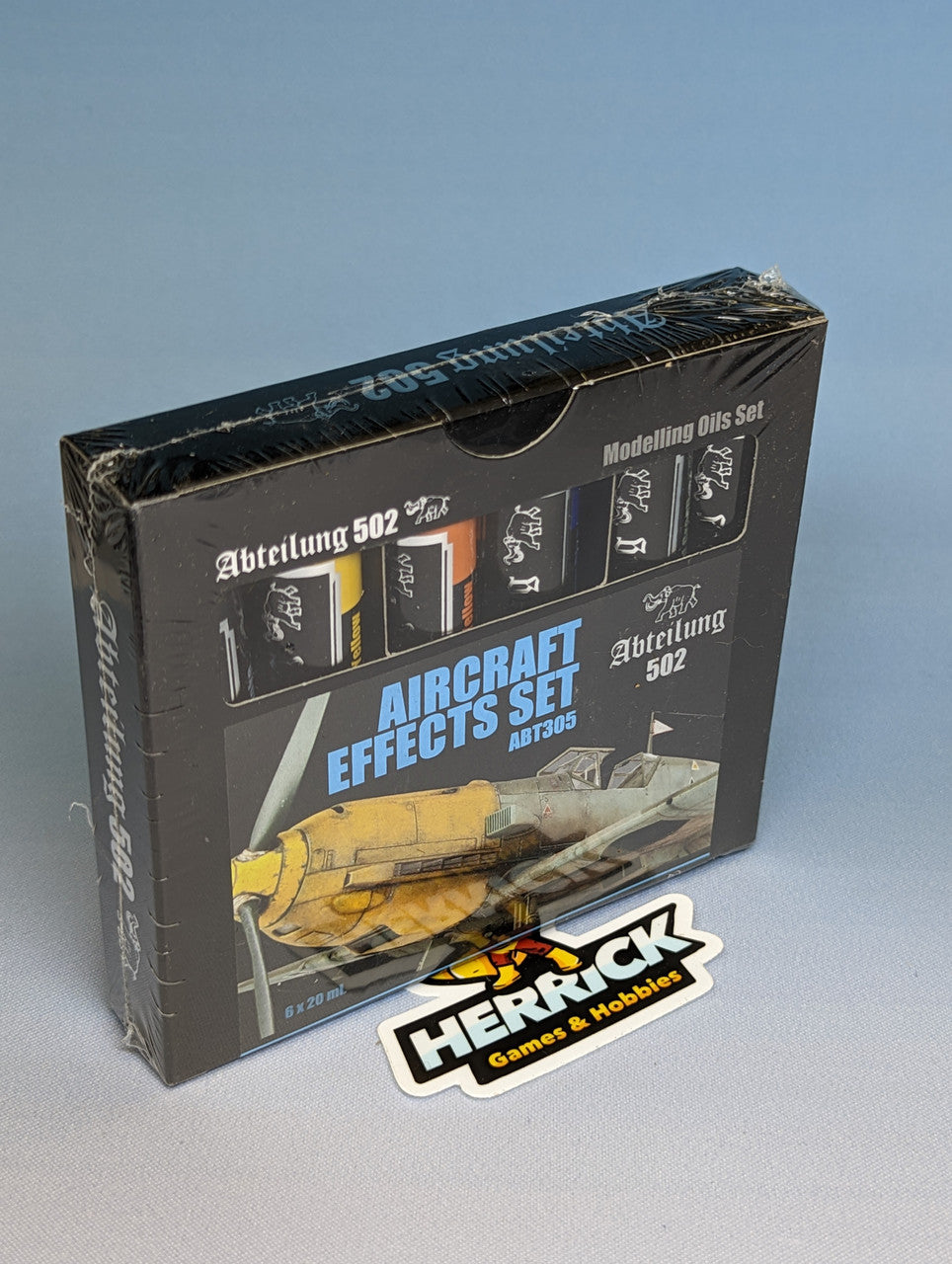 Abteilung 502: Aircraft Effects Weathering Oil Paint Set (6 Colors) 20ml Tubes