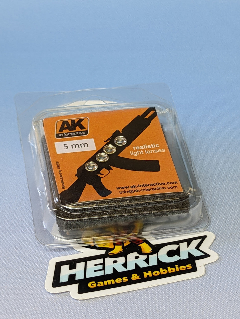 AK Interactive: 1.5mm White Light Lenses (4)
