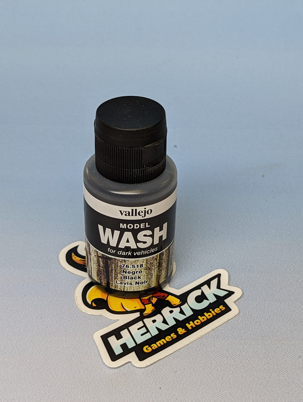 Vallejo: 35ml Bottle Black Model Wash