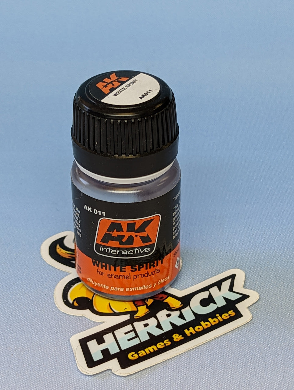 AK Interactive: White Spirit Enamel Thinner 35ml Bottle