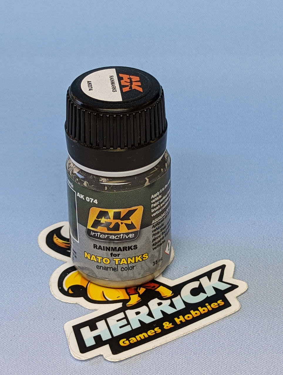AK Interactive: NATO Tank Rainmarks Enamel Paint 35ml Bottle
