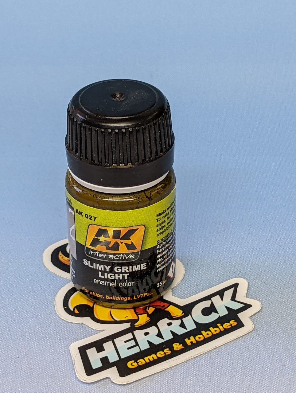 AK Interactive: Slimy Grime Light Enamel Paint 35ml Bottle