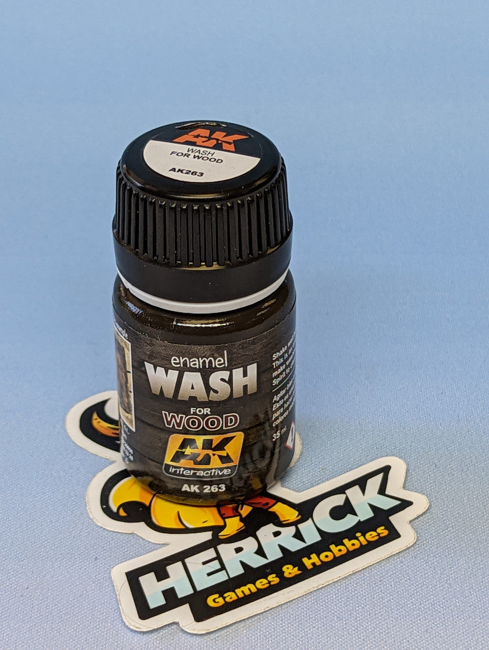AK Interactive: Wash for Wood Enamel Paint 35ml Bottle