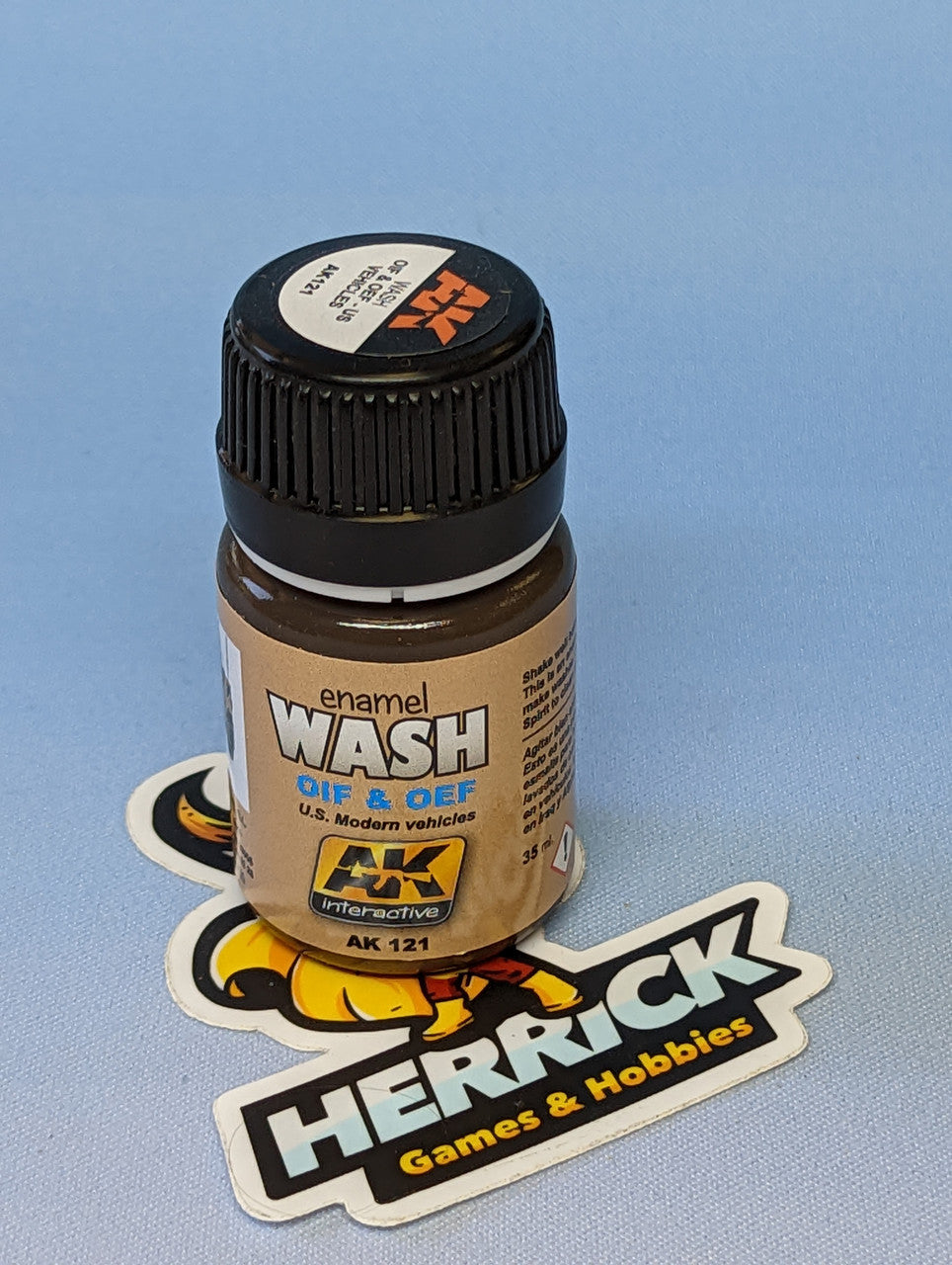 AK Interactive: OIF & OEF US Modern Vehicles Wash Enamel Paint 35ml Bottle