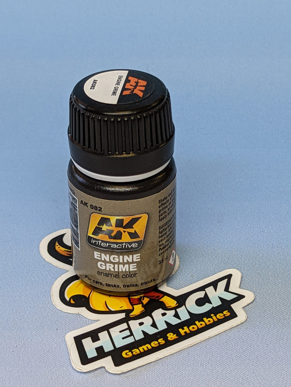 AK Interactive: Engine Grime Enamel Paint 35ml Bottle