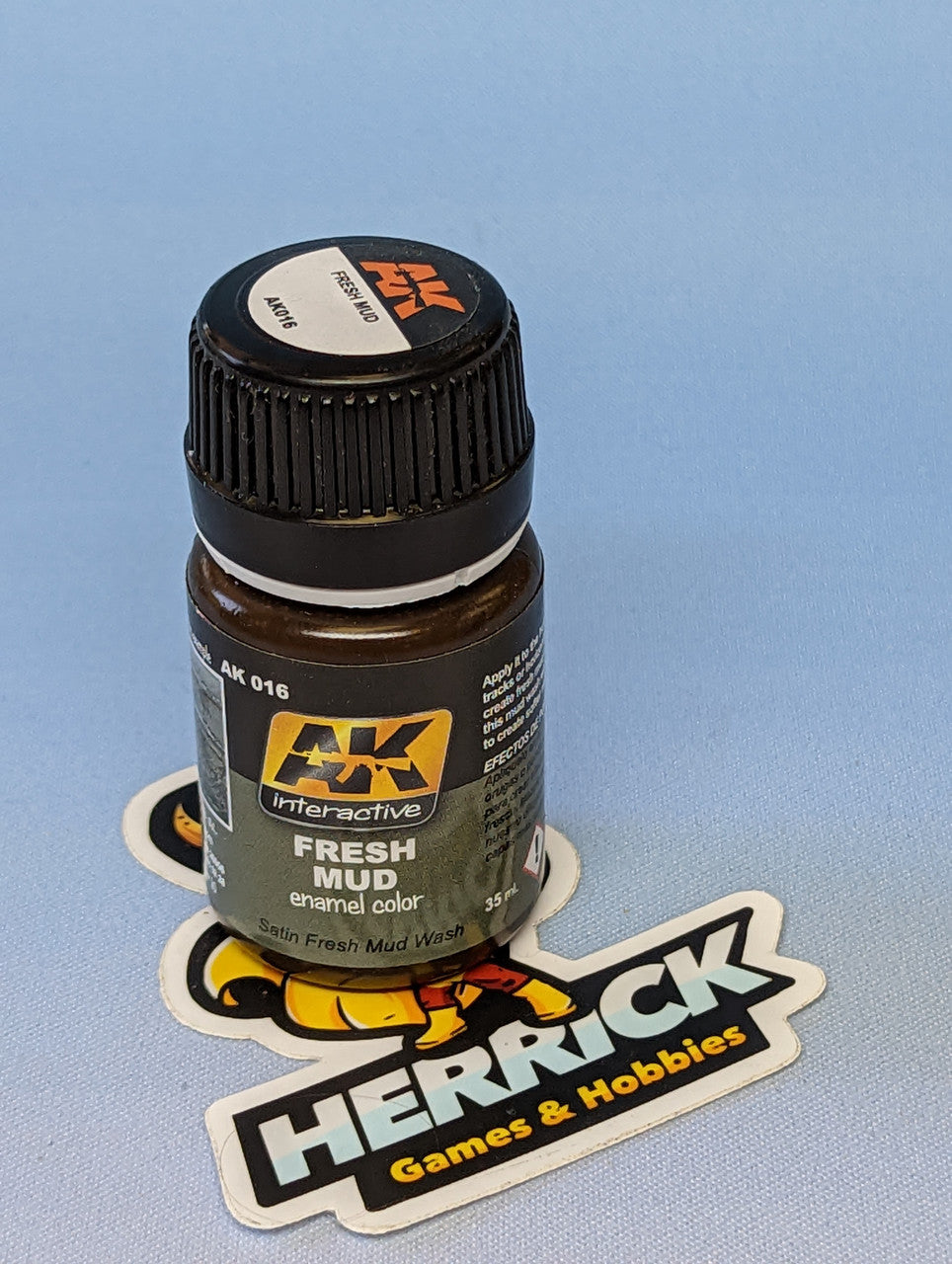 AK Interactive: Fresh Mud Enamel Paint 35ml Bottle