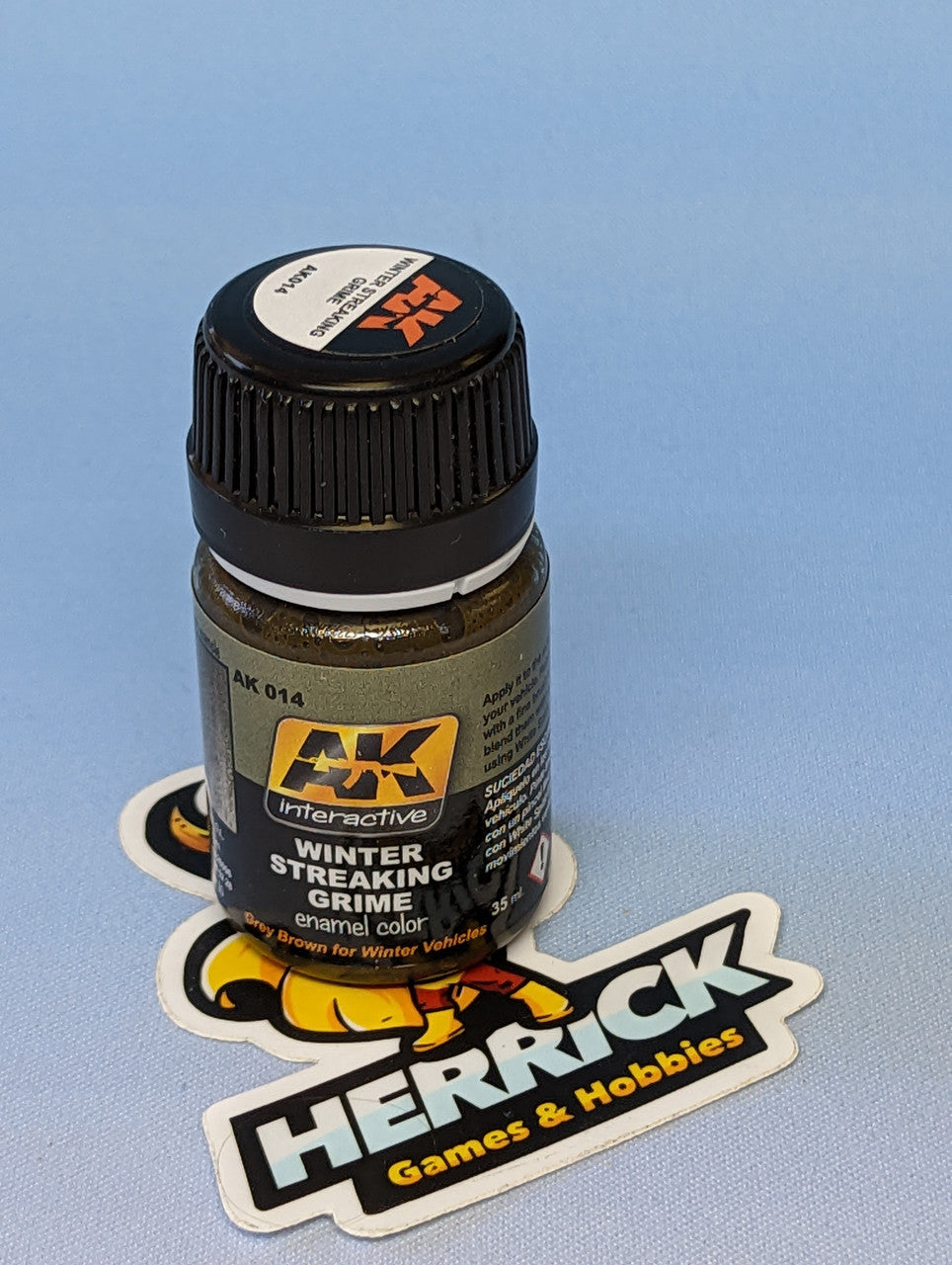 AK Interactive: Winter Streaking Grime Enamel Paint 35ml Bottle