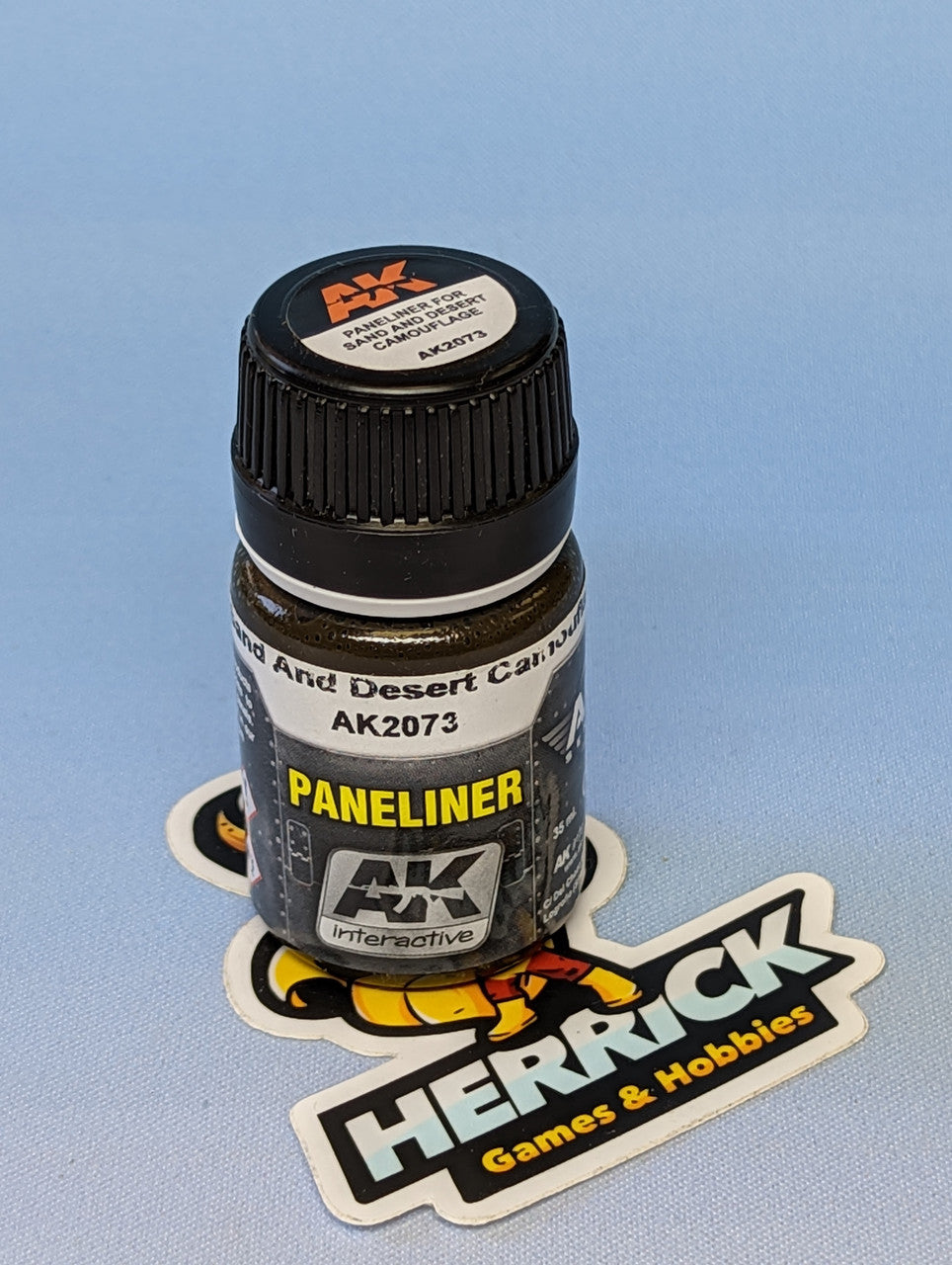 AK Interactive: Air Series: Panel Liner Sand & Desert Camouflage Enamel Paint 35ml Bottle