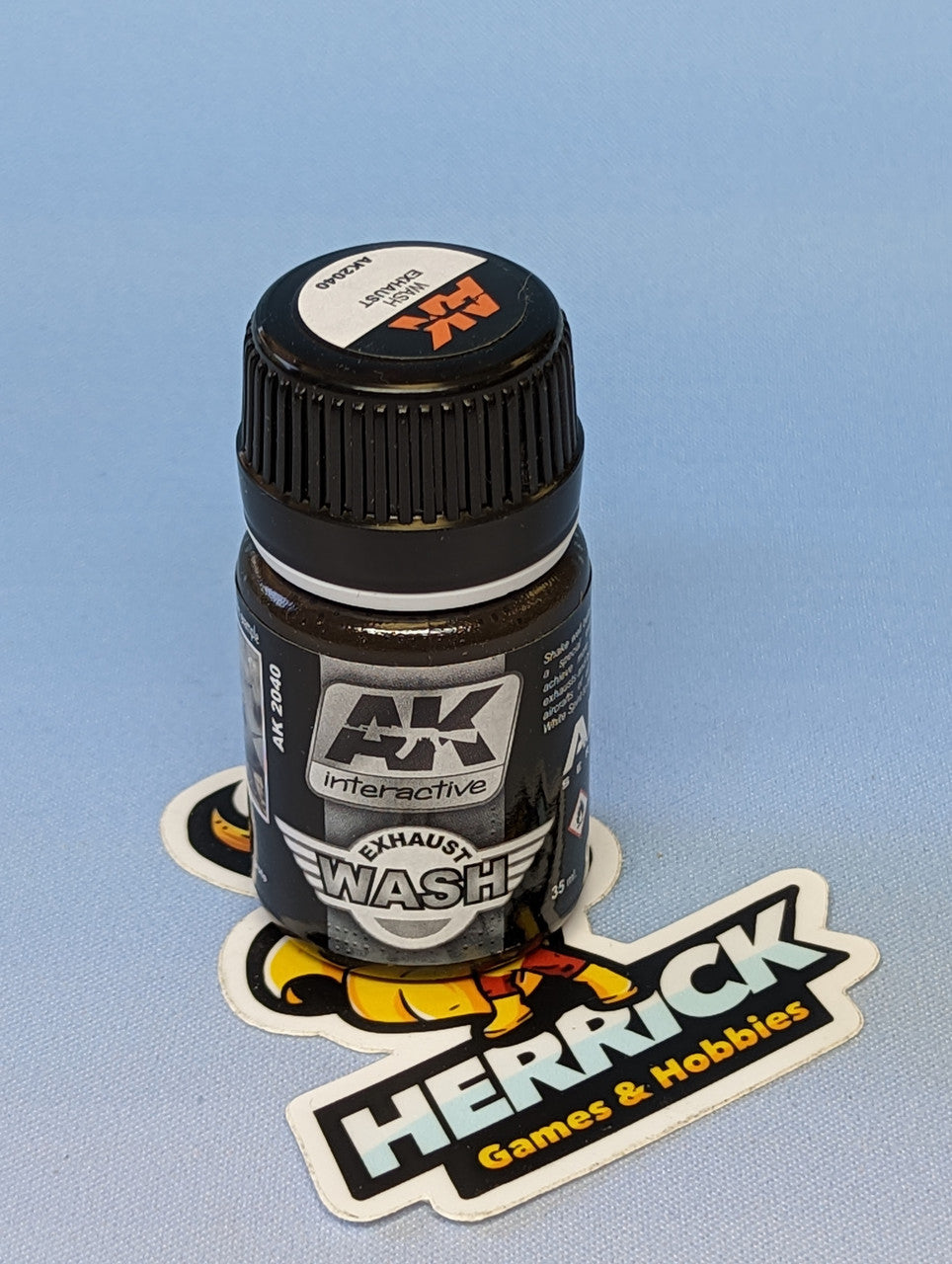 AK Interactive: Air Series: Exhaust Enamel Wash 35ml Bottle