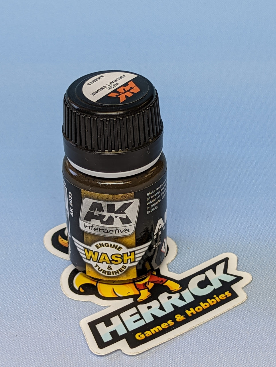 AK Interactive: Air Series: Engine & Turbines Enamel Wash 35ml Bottle