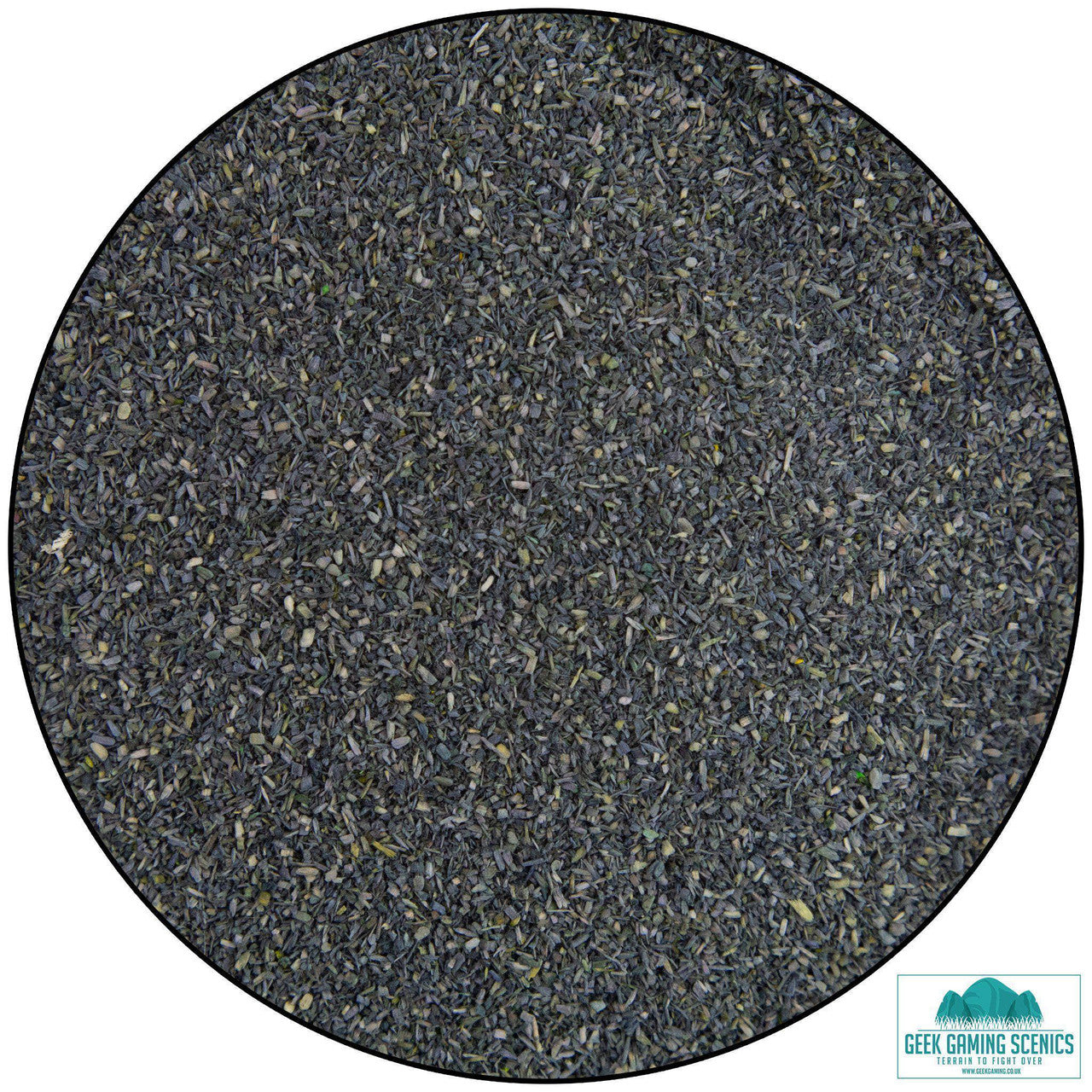 Geek Gaming: Sawdust Scatter - Tarmac Grey