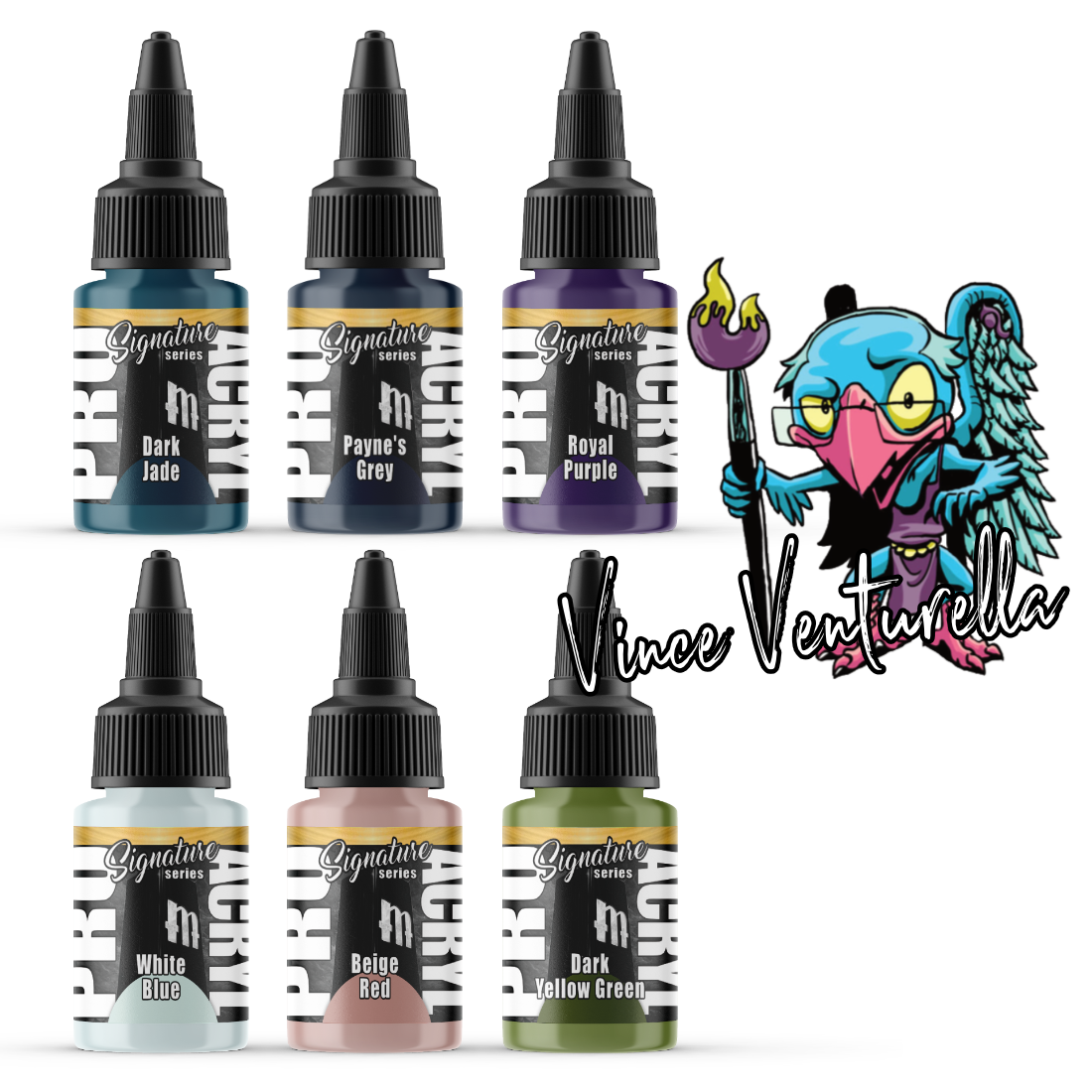 ProAcryl: Vince Venturella Signature Set - 6 colors