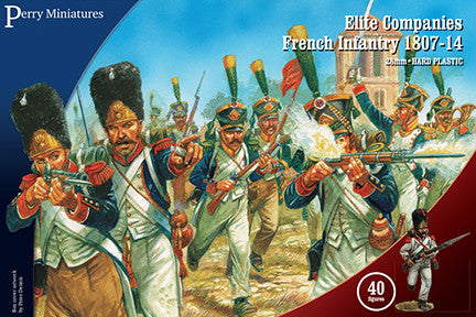 Perry Miniatures: 28mm Elite Companies French Napoleonic Infantry 1807-14 (40)