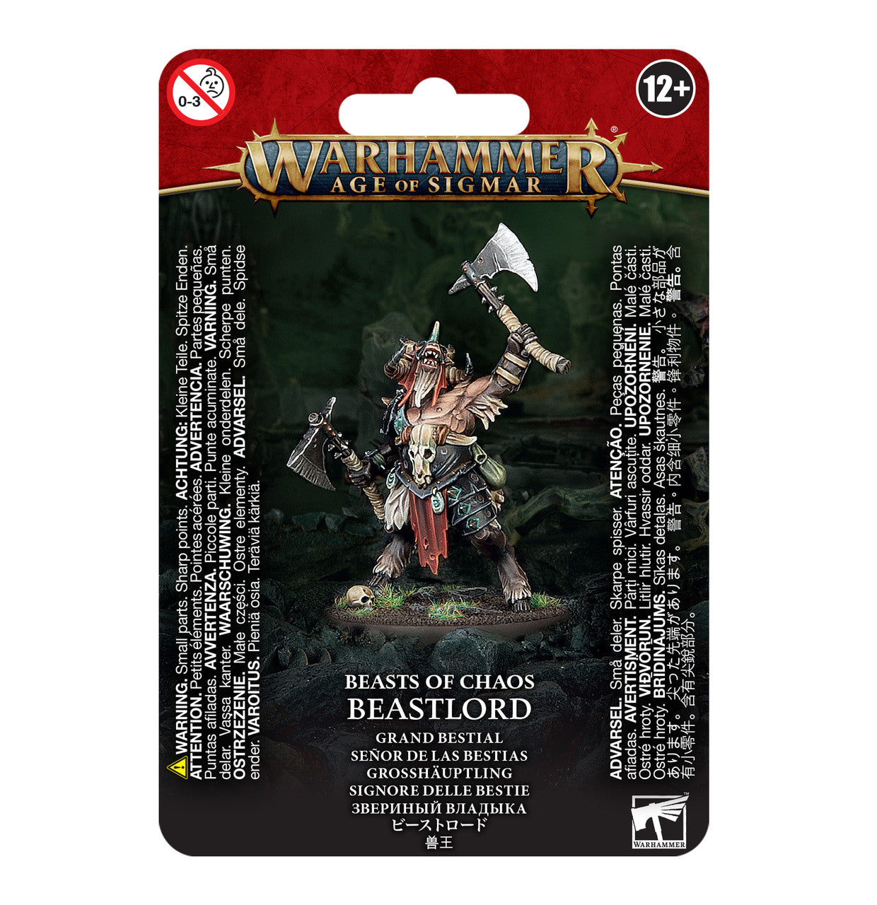 Beastman Chieflain - Beastlord with Two Hand Weapons