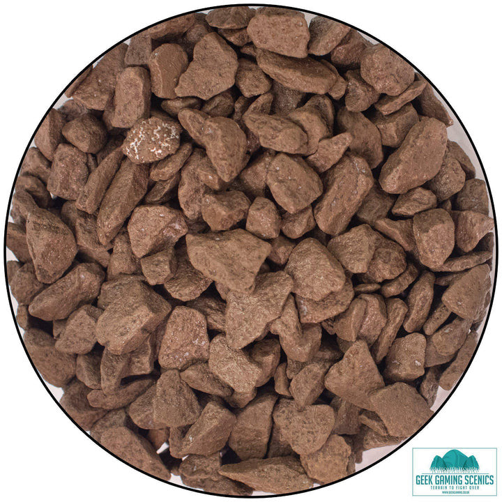 Geek Gaming: Large Stones - Earth Brown