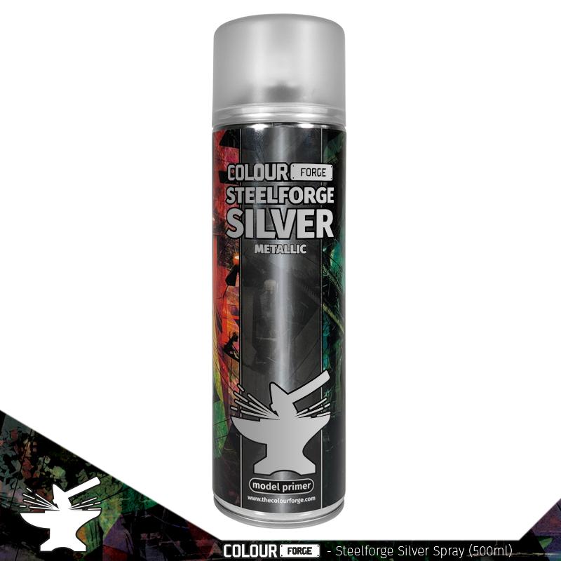 Colour Forge Spray: Steelforge Silver