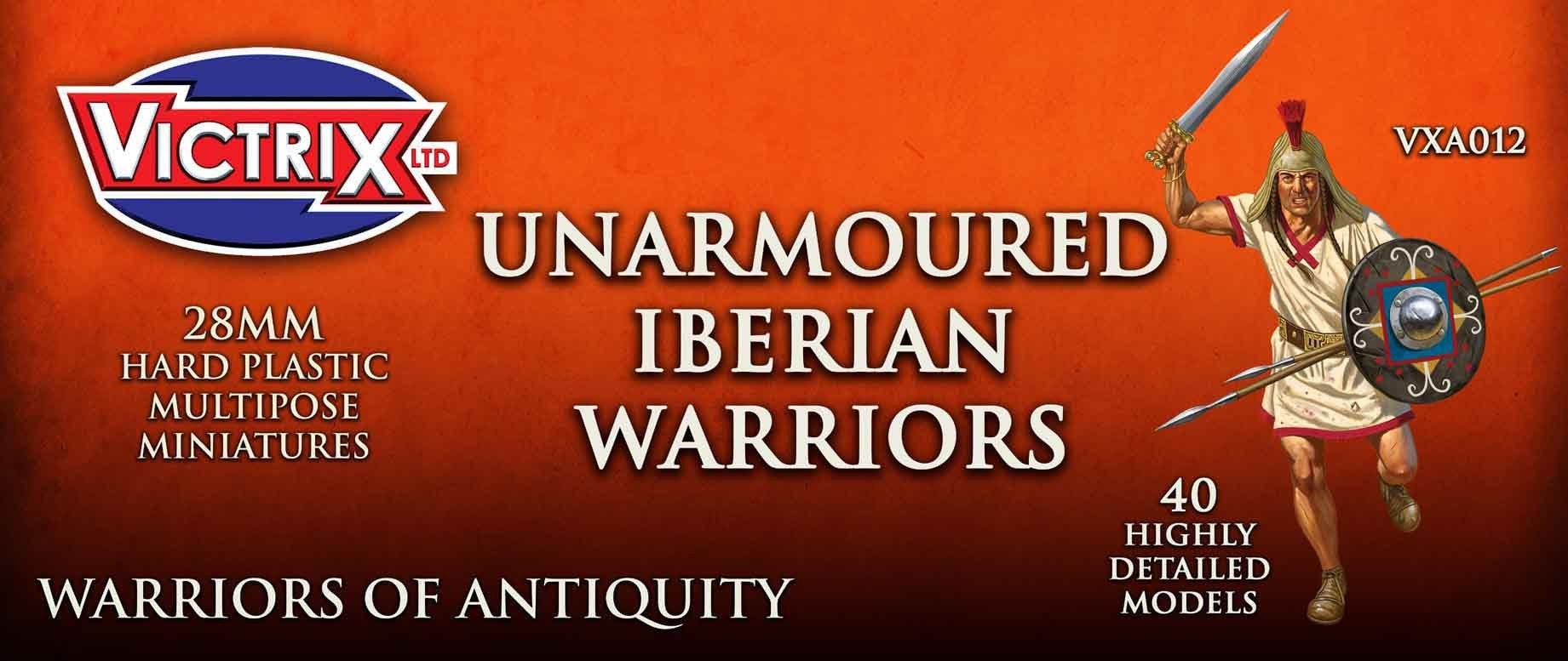 Victrix Limited: Ancient Iberian Unarmoured Warriors