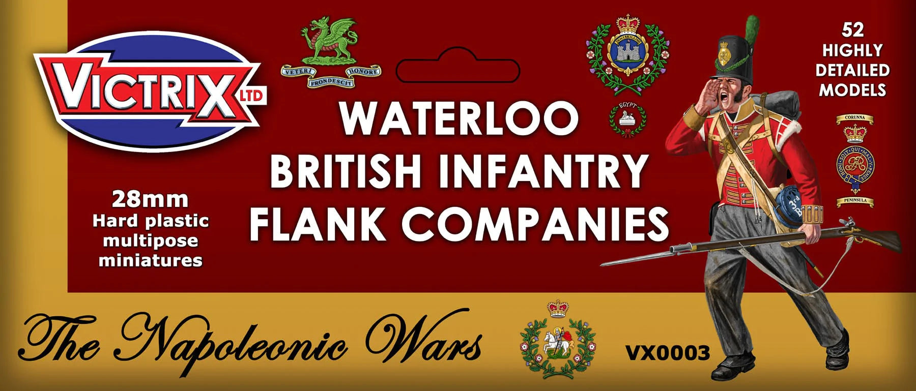 Victrix Limited: Waterloo British Infantry Flank Companies