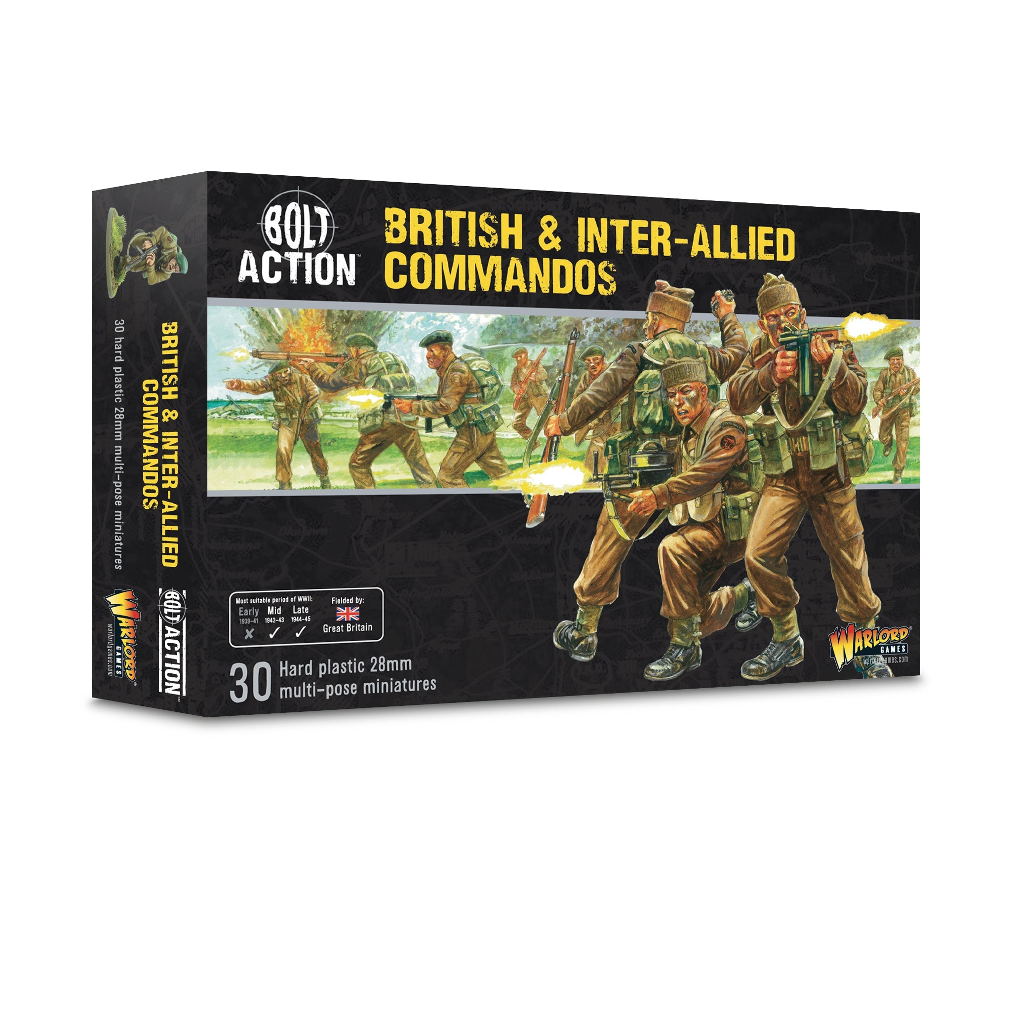 Bolt Action: British & Inter-Allied Commandos (2021 Version)