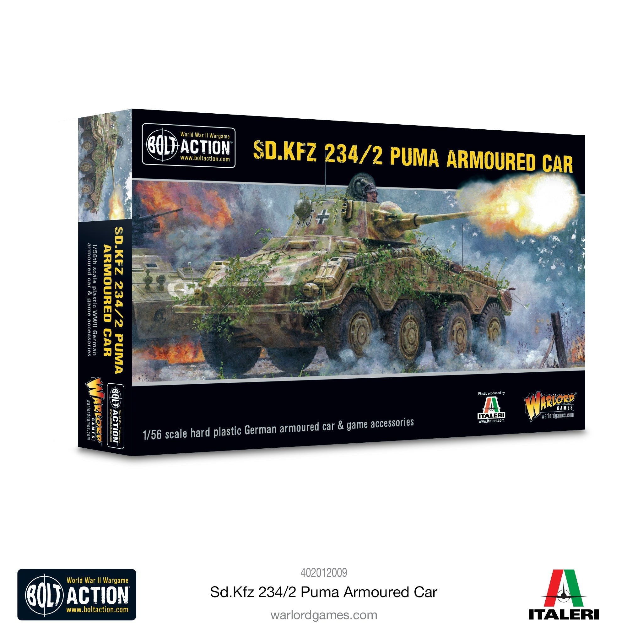 Bolt Action: German Vehicles: Puma Sd.Kfz 234/2 Armoured Car