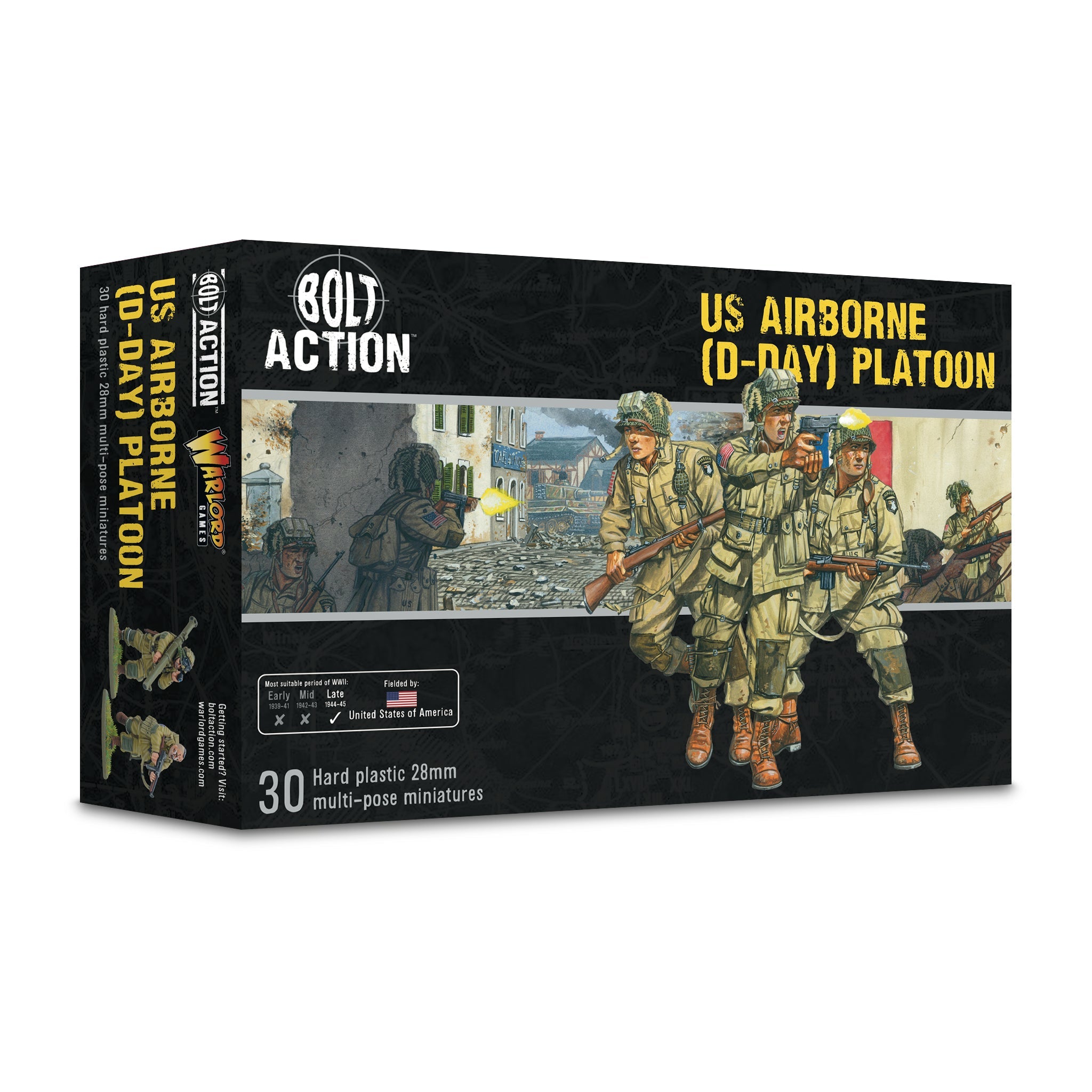 Warlord Games: Bolt Action: US Army: Us Airborne (D-Day) Platoon