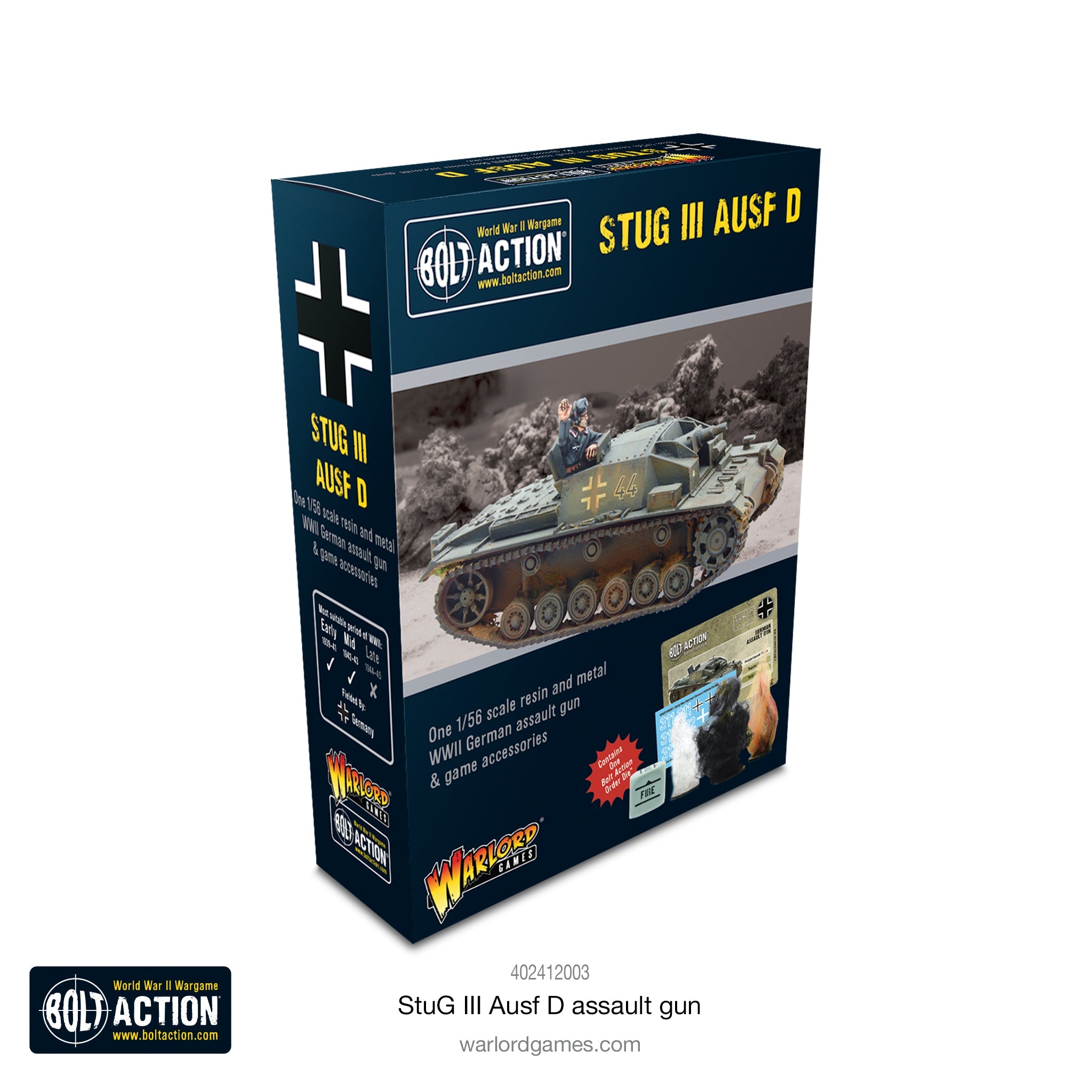 Warlord Games: Bolt Action: German Tanks: Stug III Ausf. D Assault Gun