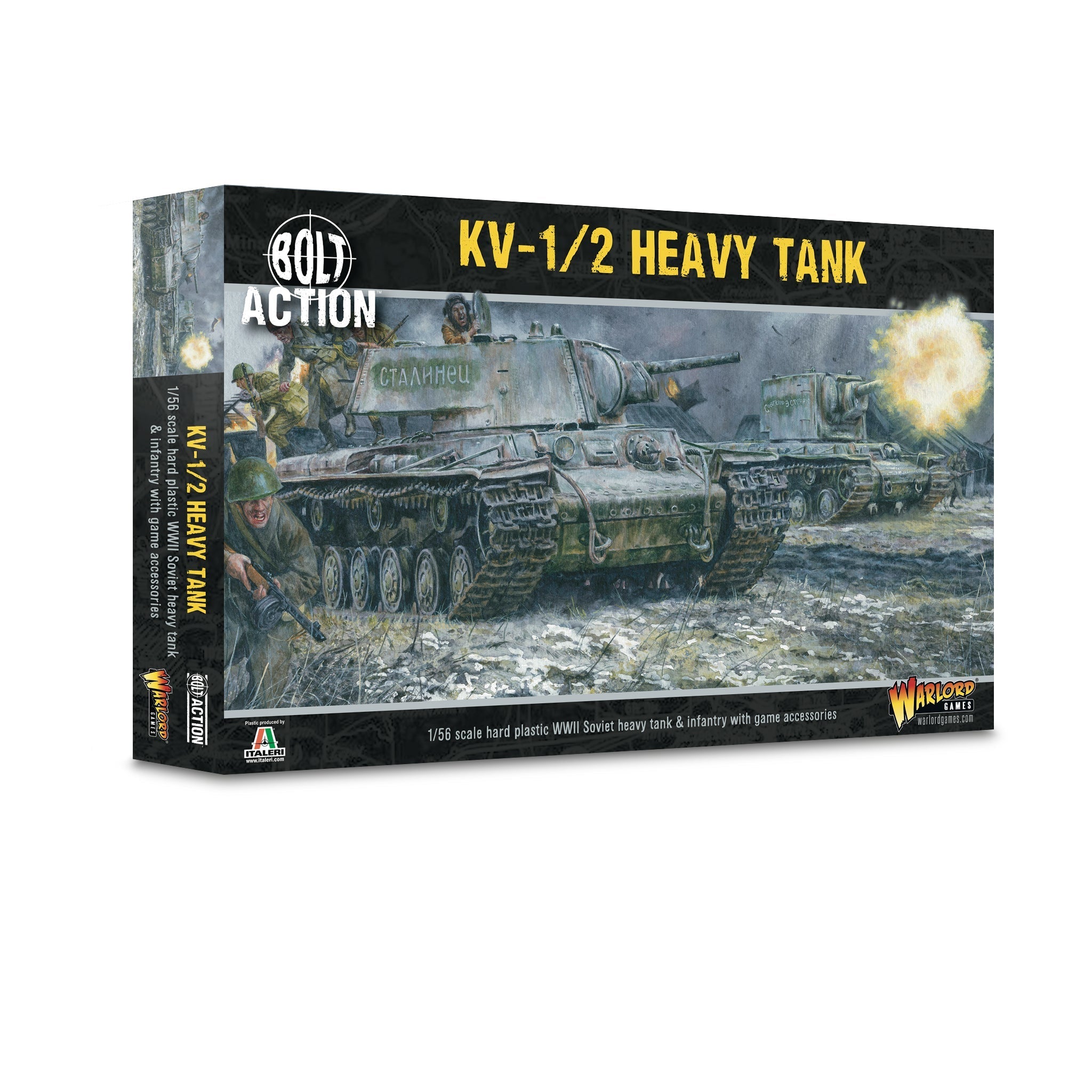 Warlord Games: Bolt Action: Soviet Tanks: Kv-1/2 Heavy Tank (2025)