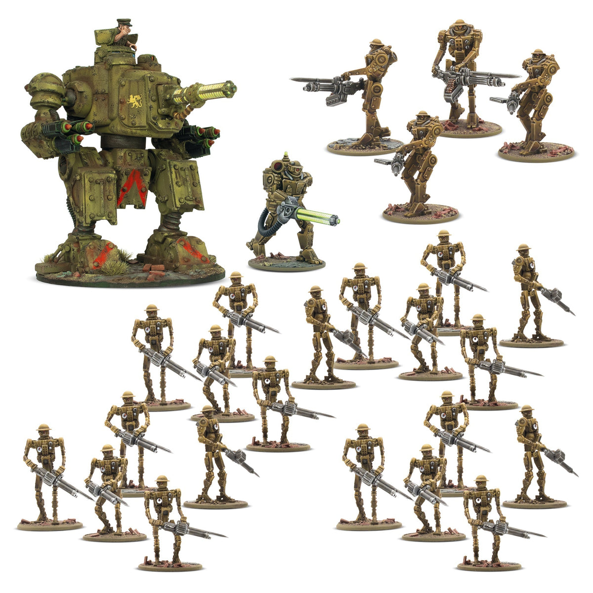 Konflikt '47: British Commonwealth Automated Battalion - Starter Army