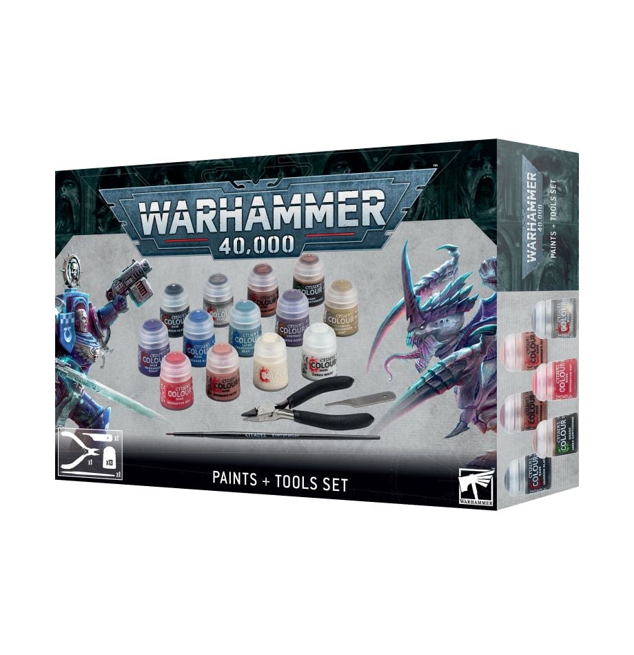 Citadel Box Sets: Warhammer 40,000: Paint & Tools Set