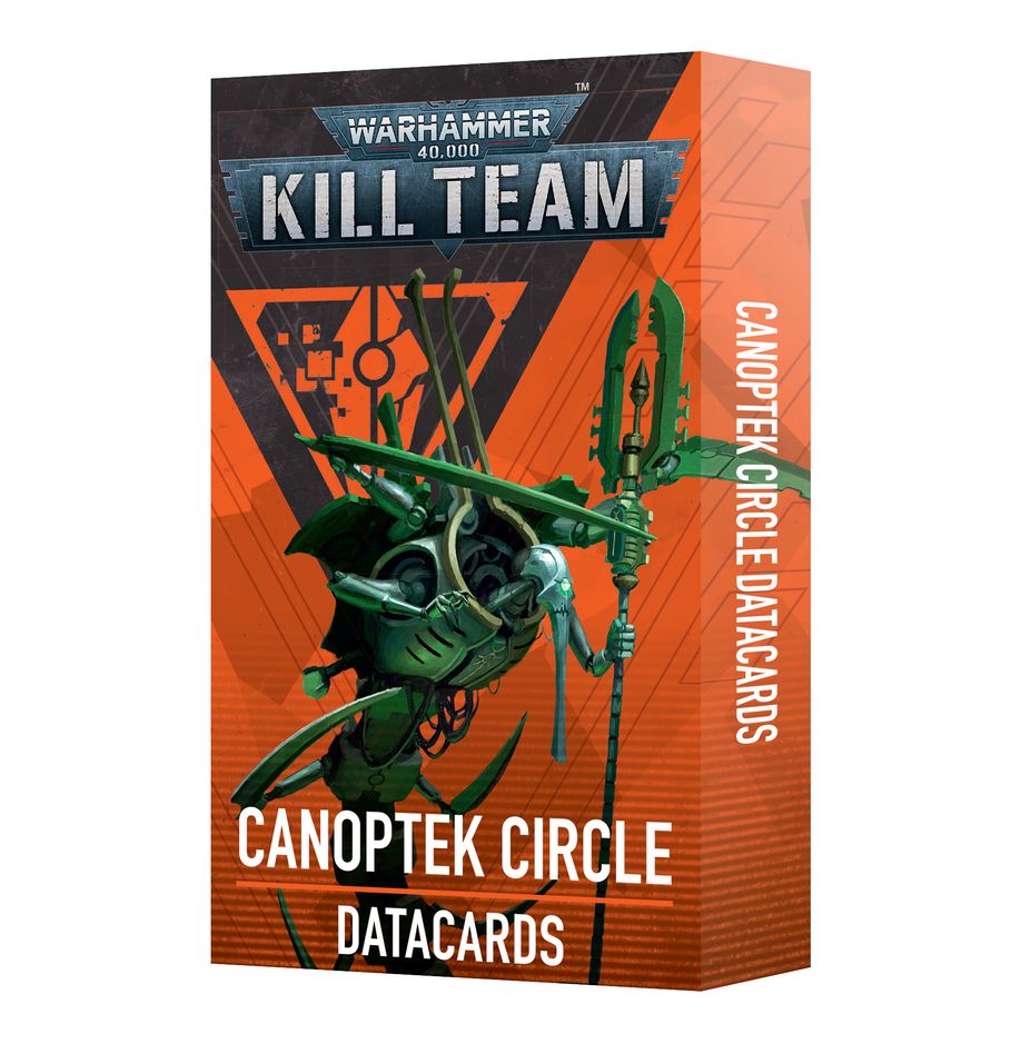 Kill Team Datacards: Canoptek Circle Datacards