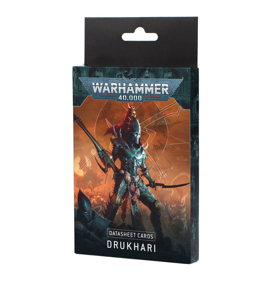 Drukhari: Datasheet Cards [10Th Edition]