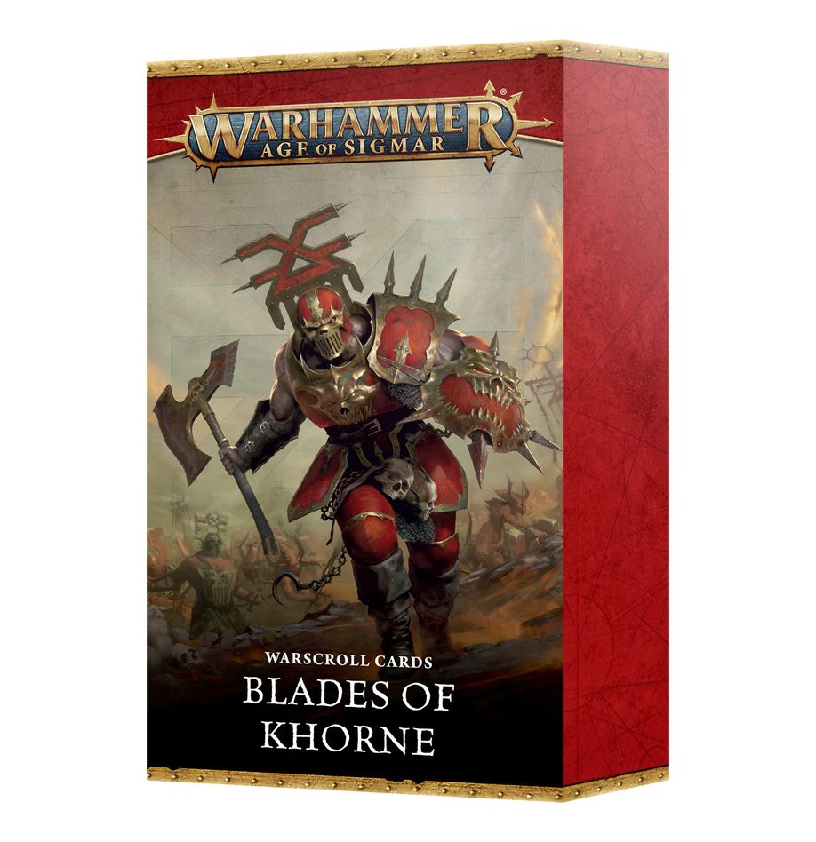 Blades Of Khorne: Warscroll Cards [4Th Edition]