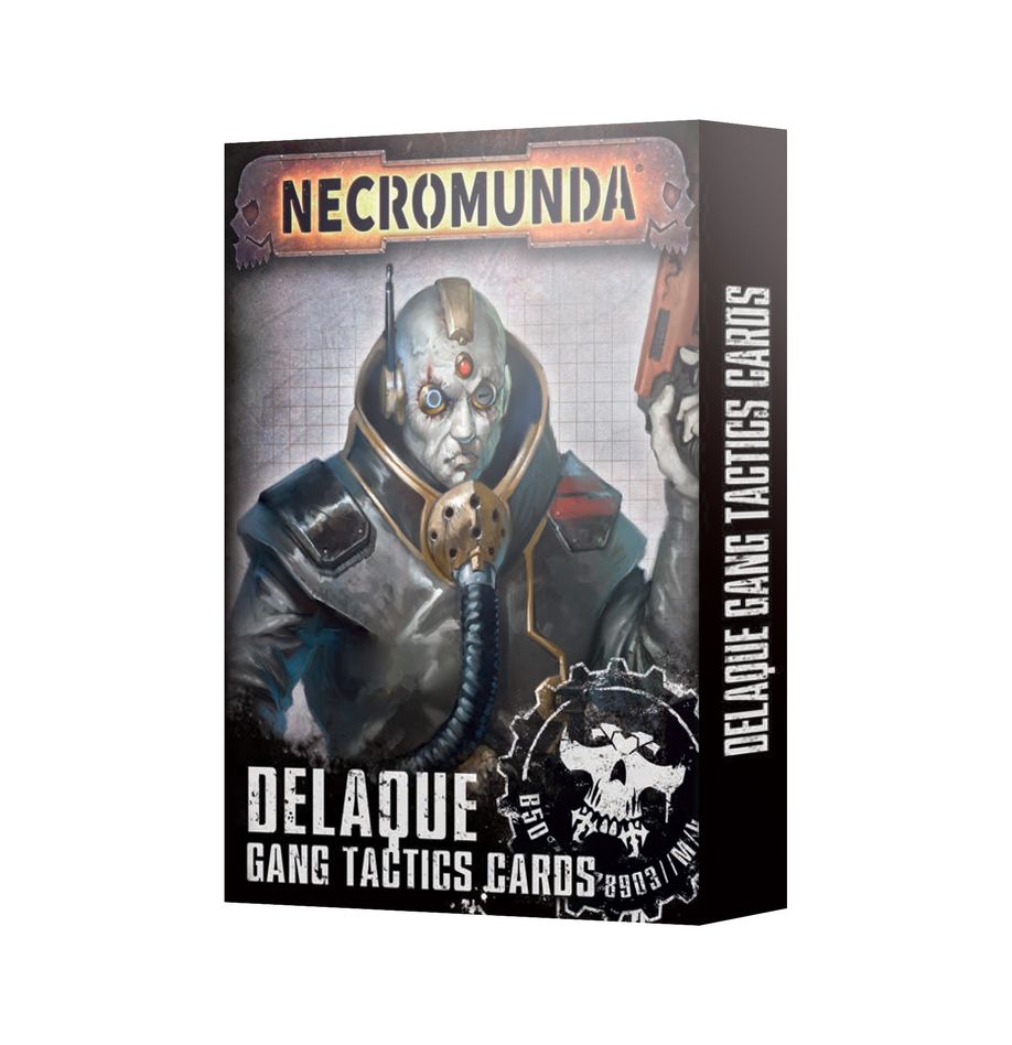 Necromunda: Delaque Gang Tactics Cards [2nd Edition]