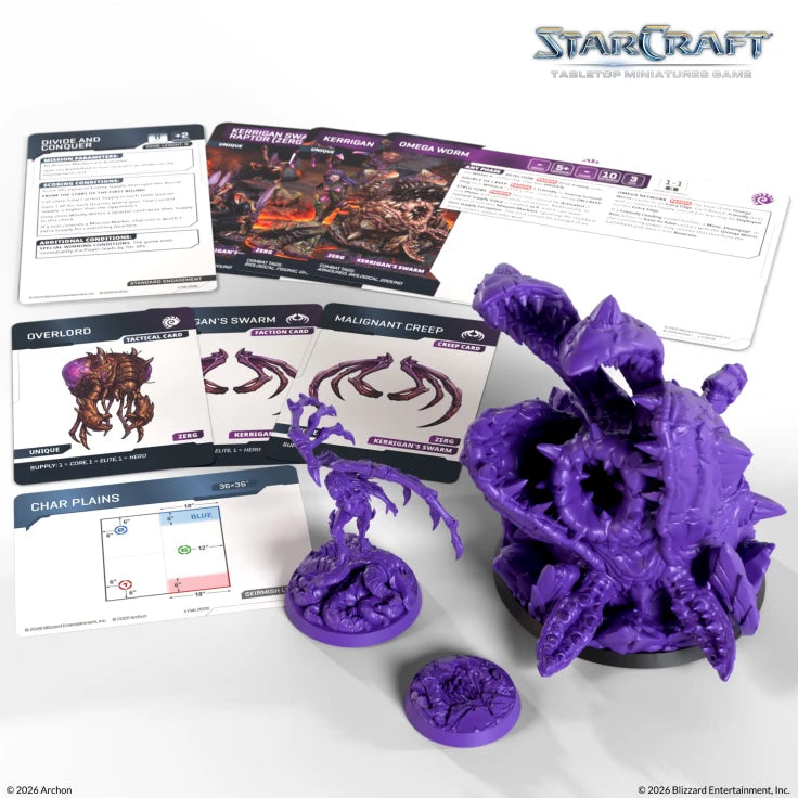 StarCraft TMG: Zerg: Kerrigan & Omega Worm Set