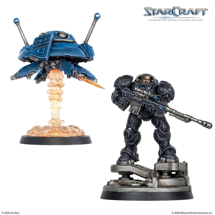 StarCraft TMG: Terran: Jim Raynor Hero & Point Defense Drone Expansion Set